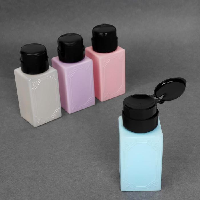 Баночка с дозатором для жидкостей «Узоры», 200 мл, цвет МИКС
Баночка с дозатором для жидкостей «Узоры», 200 мл, цвет МИКС