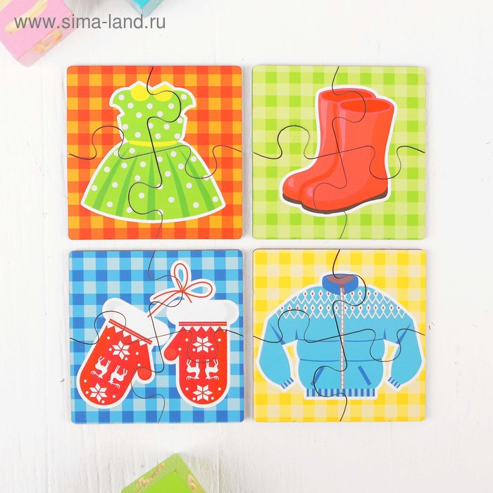 Пазл для малышей «Одежда»
Пазл для малышей «Одежда»