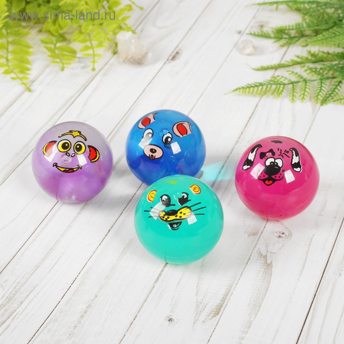 Мяч «Мордочка», с водой, световой, цвета МИКС
Мяч «Мордочка», с водой, световой, цвета МИКС