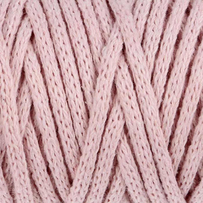 Шнур для рукоделия хлопковый 100% хлопок 4 мм, 50м/140гр (пудровый)
Шнур для рукоделия хлопковый 100% хлопок 4 мм, 50м/140гр (пудровый)