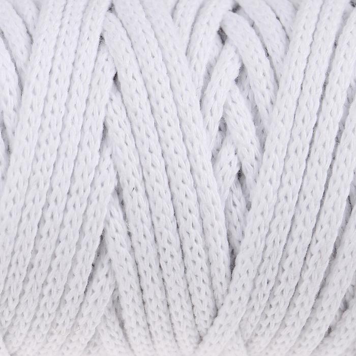 Шнур для рукоделия хлопковый 100% хлопок 4 мм, 50м/140гр (белый)
Шнур для рукоделия хлопковый 100% хлопок 4 мм, 50м/140гр (белый)