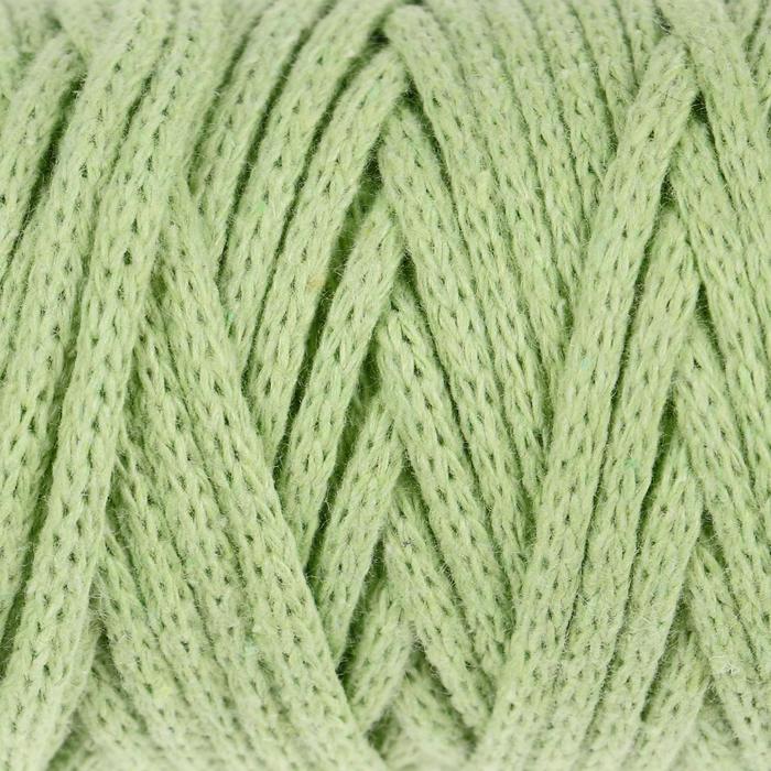 Шнур для рукоделия хлопковый 100% хлопок 4 мм, 50м/140гр (фисташковый)
Шнур для рукоделия хлопковый 100% хлопок 4 мм, 50м/140гр (фисташковый)