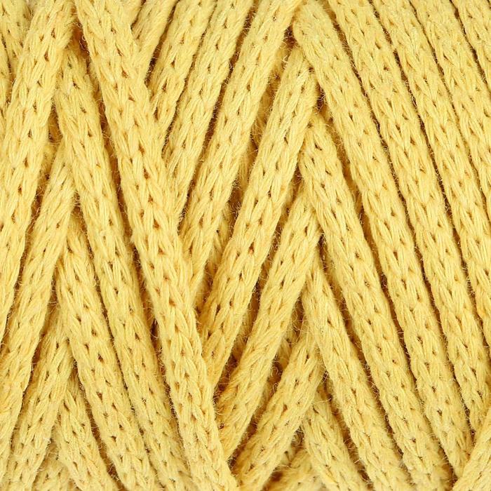 Шнур для рукоделия хлопковый 100% хлопок 4 мм, 50м/140гр (жёлтый)
Шнур для рукоделия хлопковый 100% хлопок 4 мм, 50м/140гр (жёлтый)