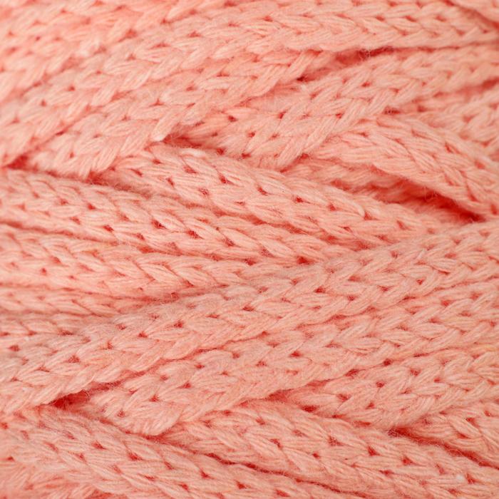 Шнур для рукоделия хлопковый 100% хлопок 4 мм, 50м/140гр (персиковый)
Шнур для рукоделия хлопковый 100% хлопок 4 мм, 50м/140гр (персиковый)