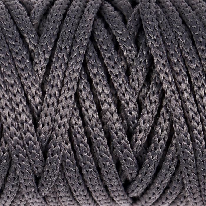 Шнур для рукоделия полиэфирный 4 мм, 50м/110гр (т. серый)
Шнур для рукоделия полиэфирный 4 мм, 50м/110гр (т. серый)