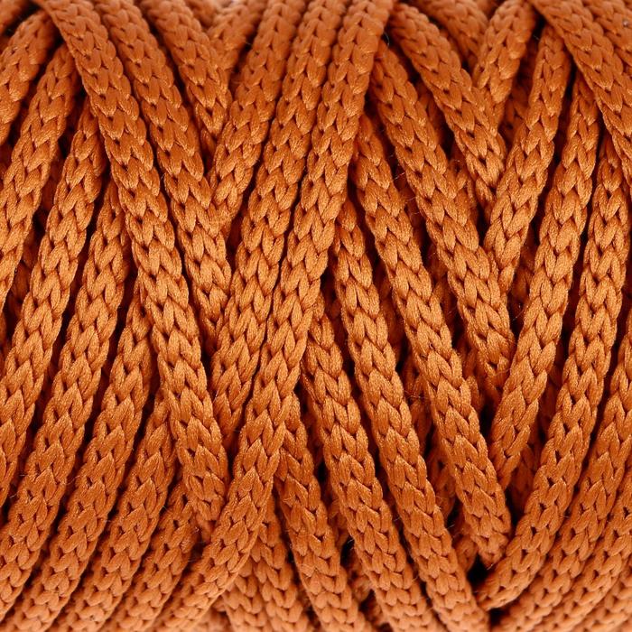 Шнур для рукоделия полиэфирный 4 мм, 50м/110гр (песочный) 
Шнур для рукоделия полиэфирный 4 мм, 50м/110гр (песочный)