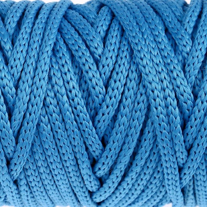 Шнур для рукоделия полиэфирный 4 мм, 50м/110гр (синий)
Шнур для рукоделия полиэфирный 4 мм, 50м/110гр (синий)