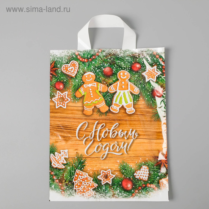 Пакет "Пряничные человечки", полиэтиленовый с петлевой ручкой, 28 х 35 см, 55 мкм
Пакет "Пряничные человечки", полиэтиленовый с петлевой ручкой, 28 х 35 см, 55 мкм