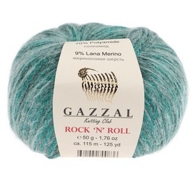 Пряжа "Rock 'N' Roll" 9%меринос. шерсть, 70% полиамид, 21% полиакрил 115/м/50г (13901)
Пряжа "Rock 'N' Roll" 9%меринос. шерсть, 70% полиамид, 21% полиакрил 115/м/50г (13901)