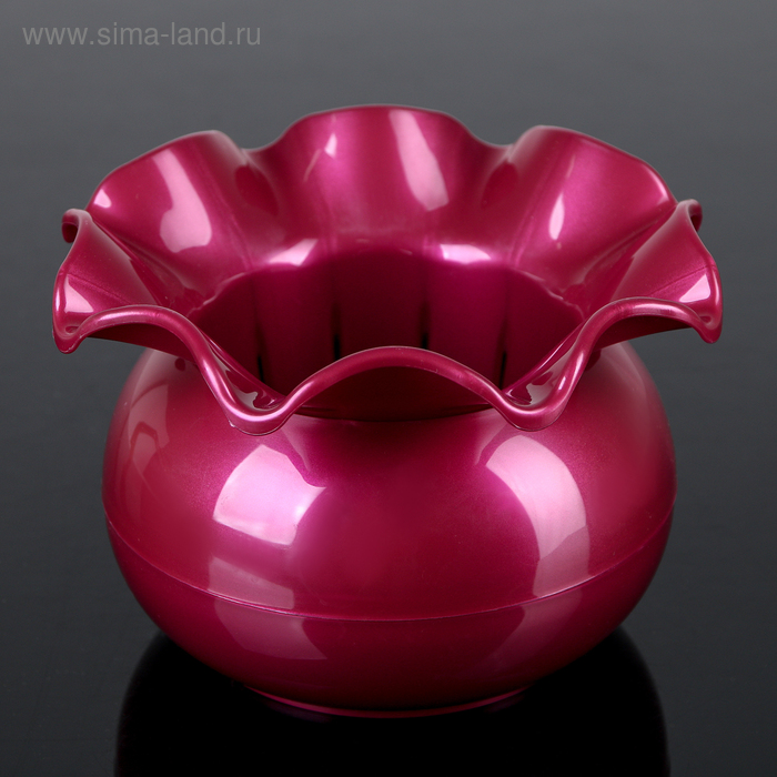 Горшок «Аленький цветочек», цвет сиреневый
Горшок «Аленький цветочек», цвет сиреневый