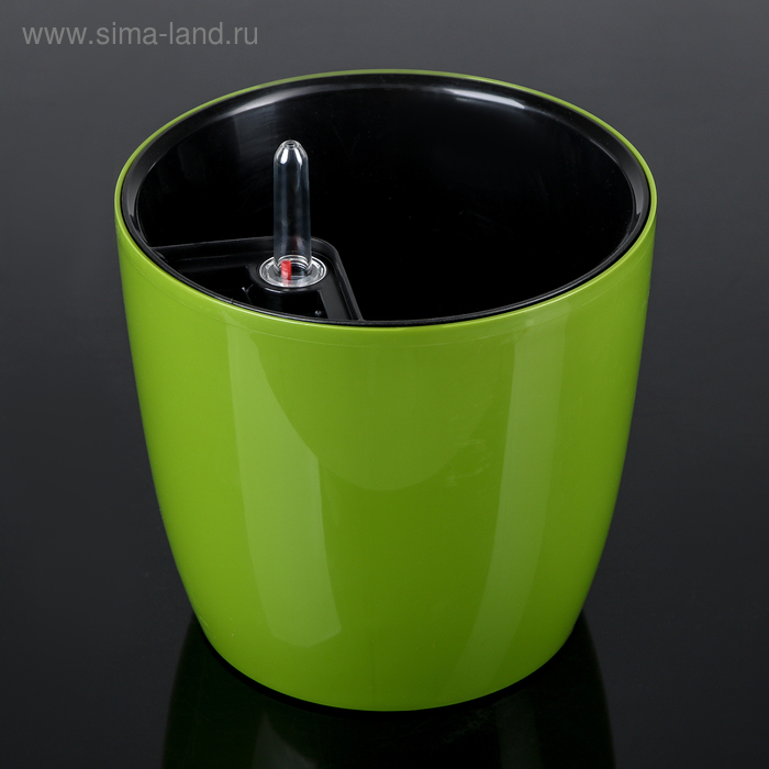 Кашпо с автополивом «Комфорт», 3,5 л, цвет оливковый
Кашпо с автополивом «Комфорт», 3,5 л, цвет оливковый