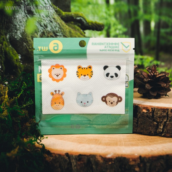 Наклейки антимоскитные SAFEX, №4, 6 шт.
Наклейки антимоскитные SAFEX, №4, 6 шт.