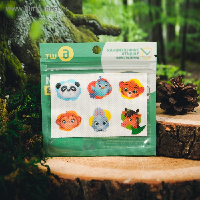 Наклейки антимоскитные SAFEX, №7, 6 шт.
Наклейки антимоскитные SAFEX, №7, 6 шт.