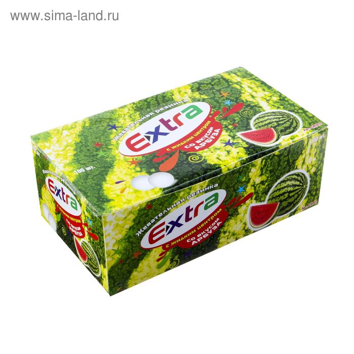 Жевательная резинка Extra со вкусом арбуза, 3.3г.
Жевательная резинка Extra со вкусом арбуза, 3.3г.
