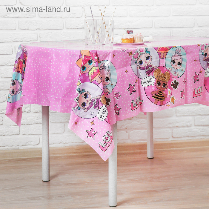 Скатерть «Куклы ЛОЛ», 120х180 см
Скатерть «Куклы ЛОЛ», 120х180 см