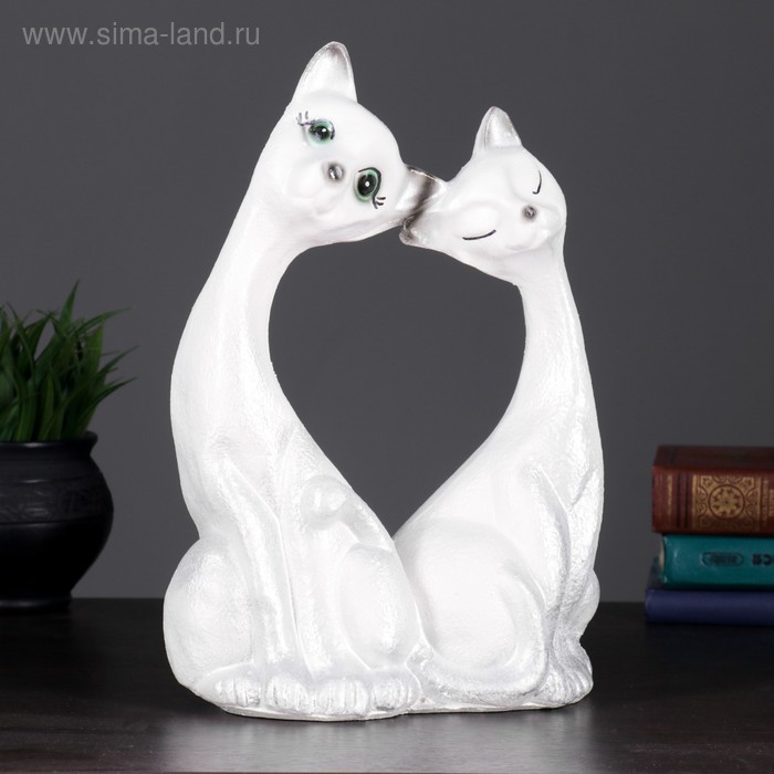 Копилка "Две кошки большие" белые, 30х21см
Копилка "Две кошки большие" белые, 30х21см