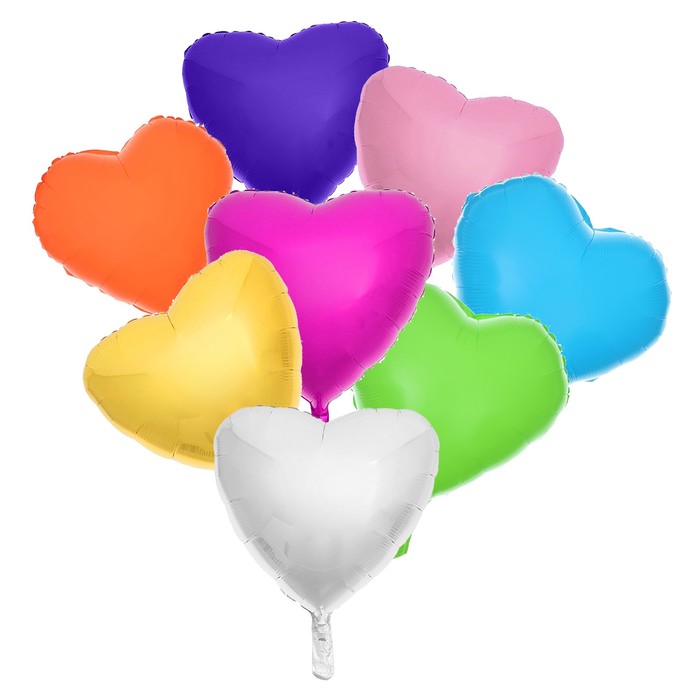 Шар полимерный 18", сердце, набор 8 шт., МИКС
Шар полимерный 18", сердце, набор 8 шт., МИКС