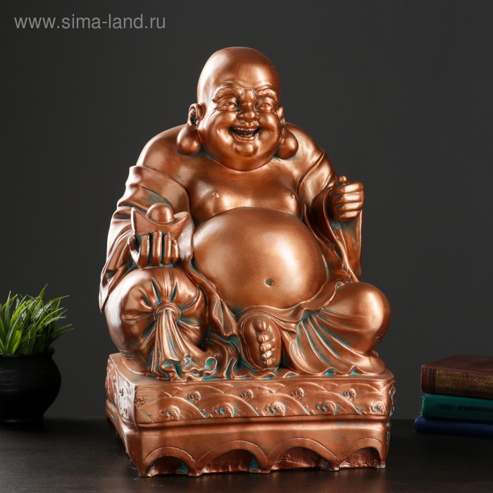 Копилка "Хотей сидя большой" медь, 32х25х51см
Копилка "Хотей сидя большой" медь, 32х25х51см