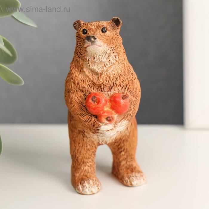 Сувенир полистоун миниатюра "Мишка с яблоками" 7х3,5х3 см
Сувенир полистоун миниатюра "Мишка с яблоками" 7х3,5х3 см