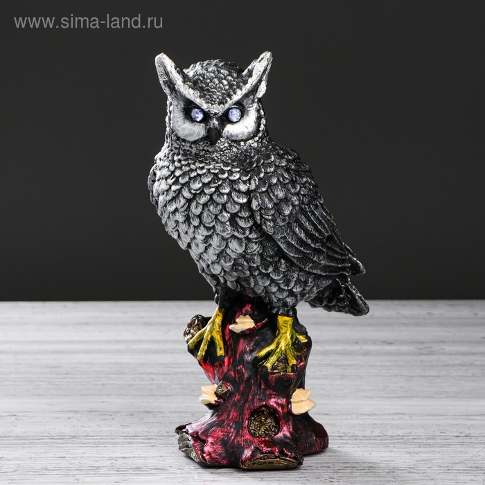 Статуэтка "Сова на пне с грибами" цвет бронзовый, 30 см, микс 
Статуэтка "Сова на пне с грибами" цвет бронзовый, 30 см, микс