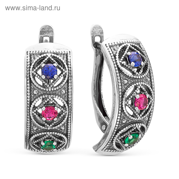 Серьги "Светофор", посеребрение с оксидированием
Серьги "Светофор", посеребрение с оксидированием