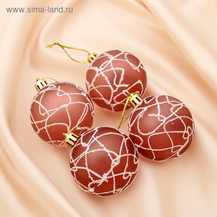 Набор шаров пластик d-6 см, 4 шт "Сказка"
Набор шаров пластик d-6 см, 4 шт "Сказка"