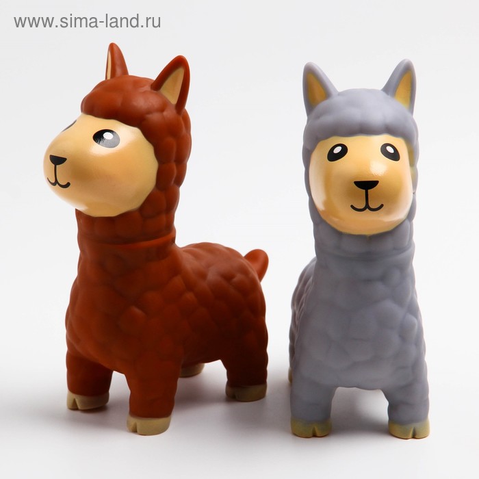 Игрушка для купания «Лама», с пищалкой, цвет МИКС 
Игрушка для купания «Лама», с пищалкой, цвет МИКС