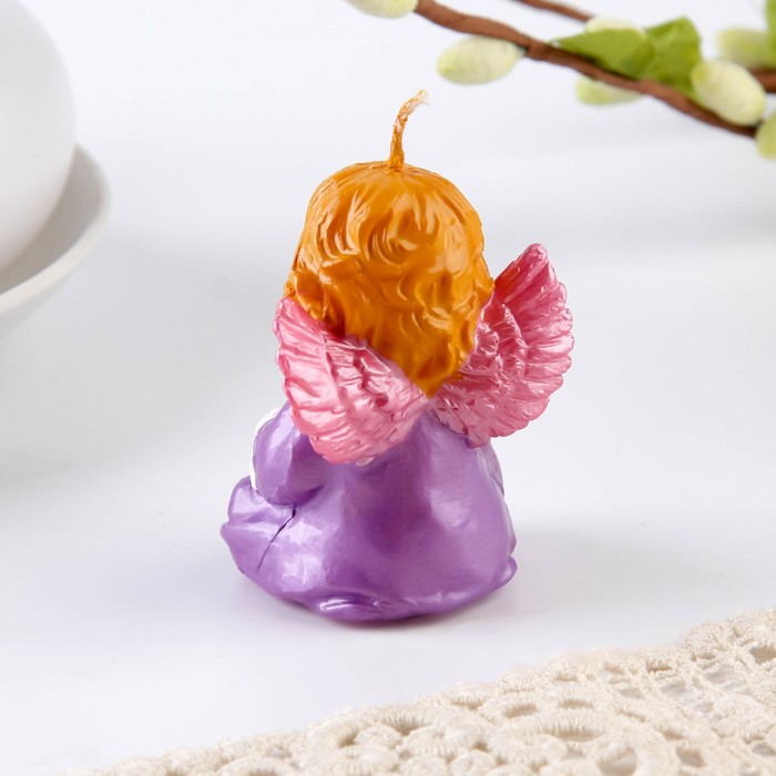 Свеча пасхальная «Ангел», 4.5 х 6 см
Свеча пасхальная «Ангел», 4.5 х 6 см