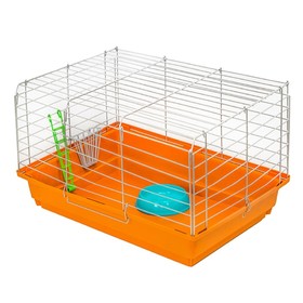 Клетка для кроликов, морских свинок Rabbit-2, хром, укомплектованная, 58 х 40 х 38 см, микс
Клетка для кроликов, морских свинок Rabbit-2, хром, укомплектованная, 58 х 40 х 38 см, микс
