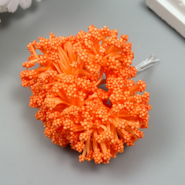 Цветы для декорирования "Облако" апельсин 1 букет=12 цветов 8 см
Цветы для декорирования "Облако" апельсин 1 букет=12 цветов 8 см