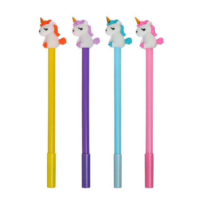 Ручка-прикол Calligrata "Единорожек", гелевая, МИКС
Ручка-прикол Calligrata "Единорожек", гелевая, МИКС