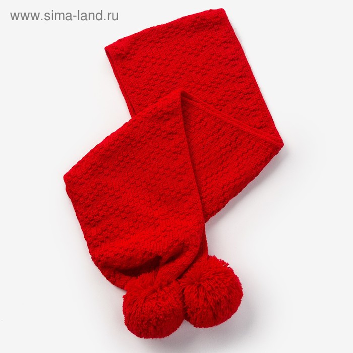 Шарф для девочки, размер 140х16см, цвет красный
Шарф для девочки, размер 140х16см, цвет красный