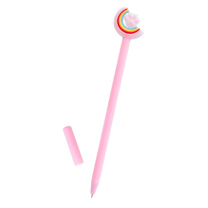 Ручка-прикол Calligrata "Лапка на радуге", гелевая, МИКС
Ручка-прикол Calligrata "Лапка на радуге", гелевая, МИКС