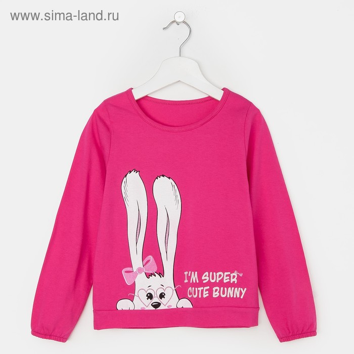 Свитшот для девочки, цвет розовый, рост 98-56
Свитшот для девочки, цвет розовый, рост 98-56