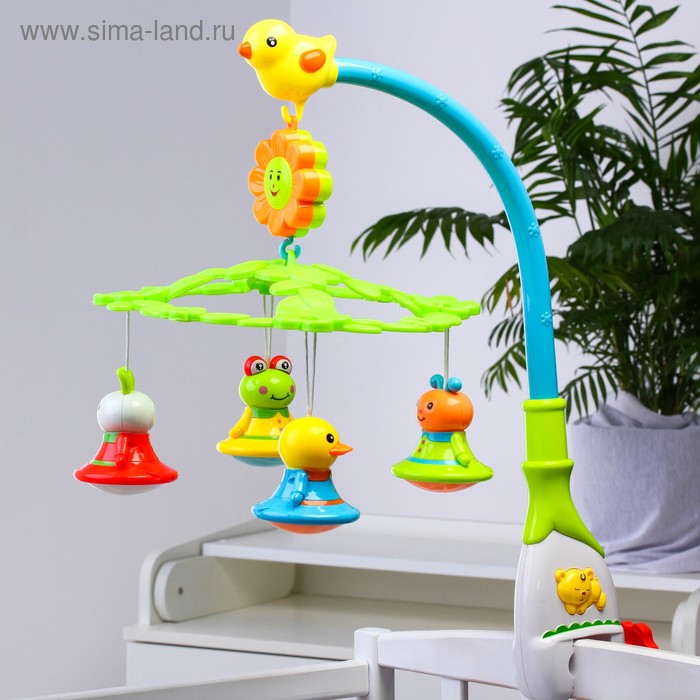 Мобиль музыкальный «Звери на шариках», заводной, виды МИКС
Мобиль музыкальный «Звери на шариках», заводной, виды МИКС