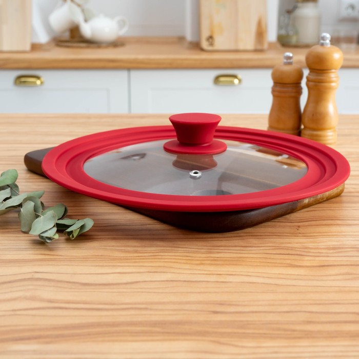 Крышка универсальная силиконовая на посуду, d=22/24/26 см, цвет МИКС
Крышка универсальная силиконовая на посуду, d=22/24/26 см, цвет МИКС