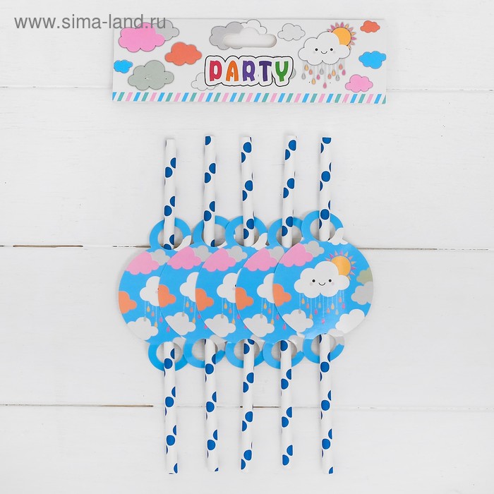 Трубочки для коктейля «Облачко», набор 10 шт.
Трубочки для коктейля «Облачко», набор 10 шт.