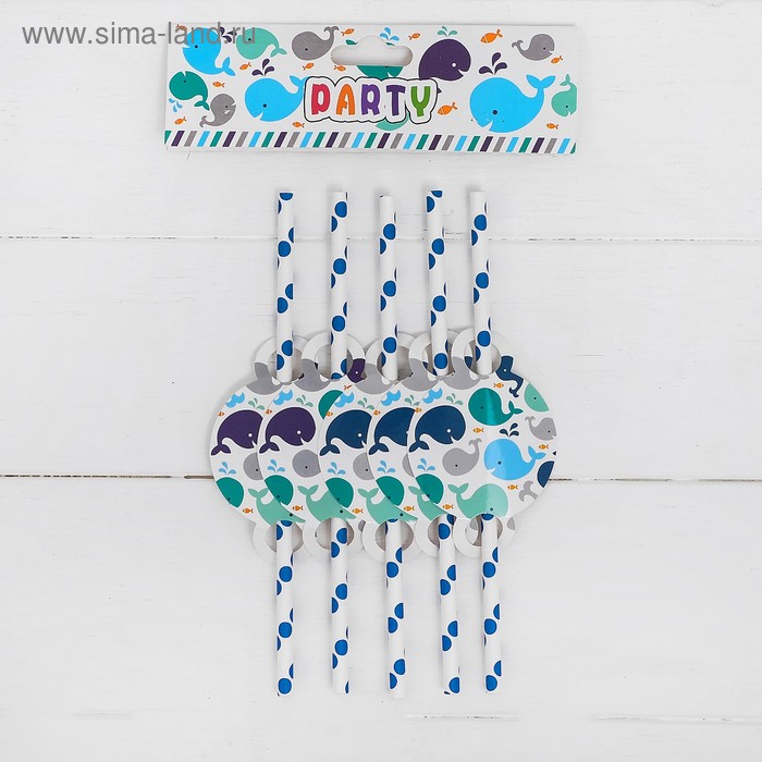 Трубочки для коктейля «Киты», набор 10 шт.
Трубочки для коктейля «Киты», набор 10 шт.