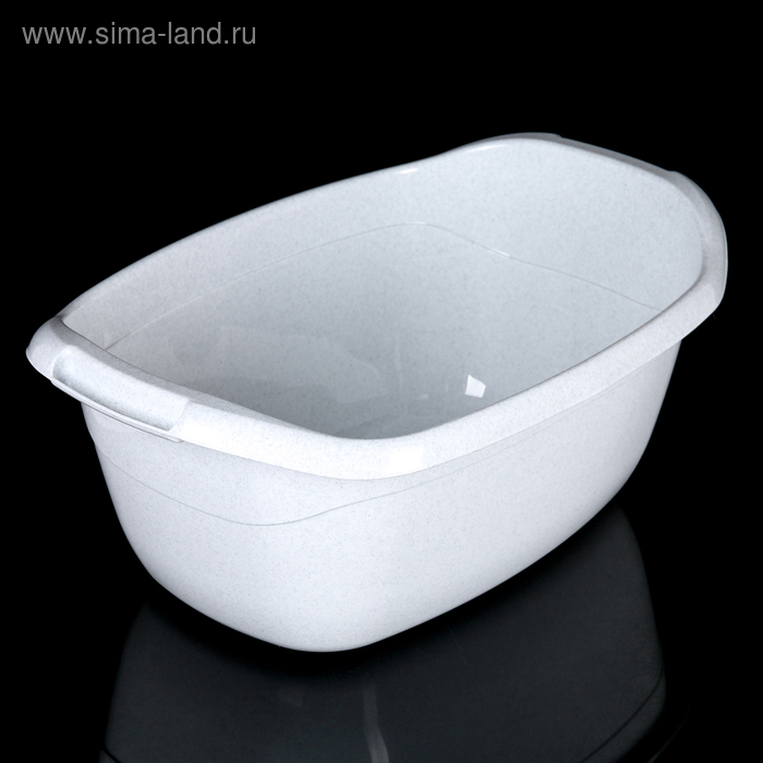 Таз овальный, 30 л, цвет мраморный 
Таз овальный, 30 л, цвет мраморный