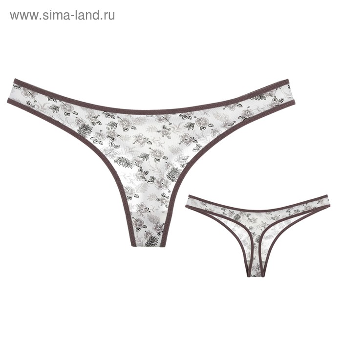 Трусы женские стринги, цвет МИКС, размер 44-46 (M) 
Трусы женские стринги, цвет МИКС, размер 44-46 (M)