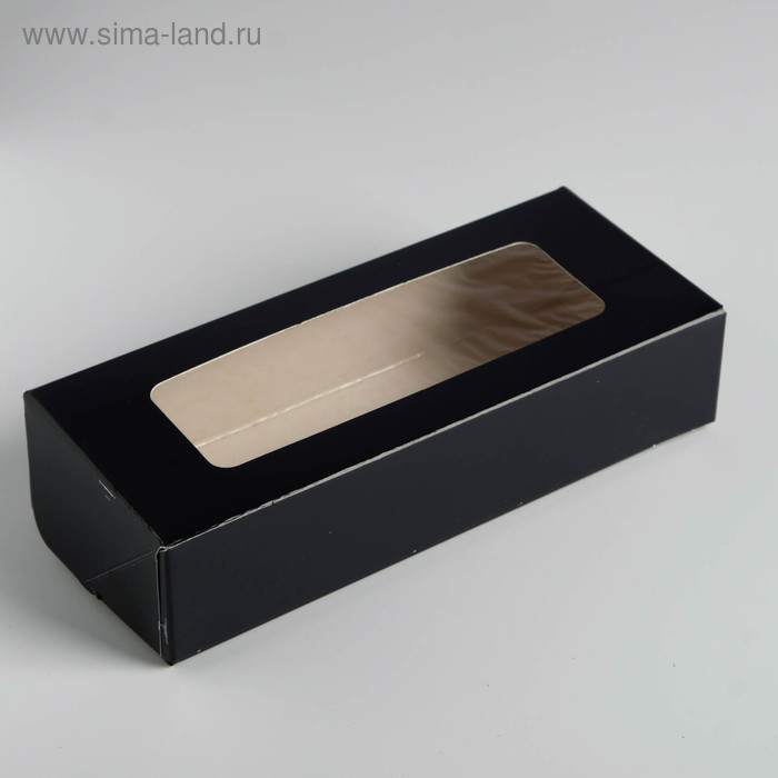 Контейнер на вынос, чёрный, 17 х 7 х 4 см
Контейнер на вынос, чёрный, 17 х 7 х 4 см