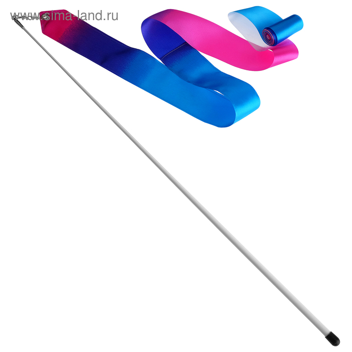 Лента гимнастическая с палочкой 56 см, 4 м, цвет белый/синий/розовый
Лента гимнастическая с палочкой 56 см, 4 м, цвет белый/синий/розовый