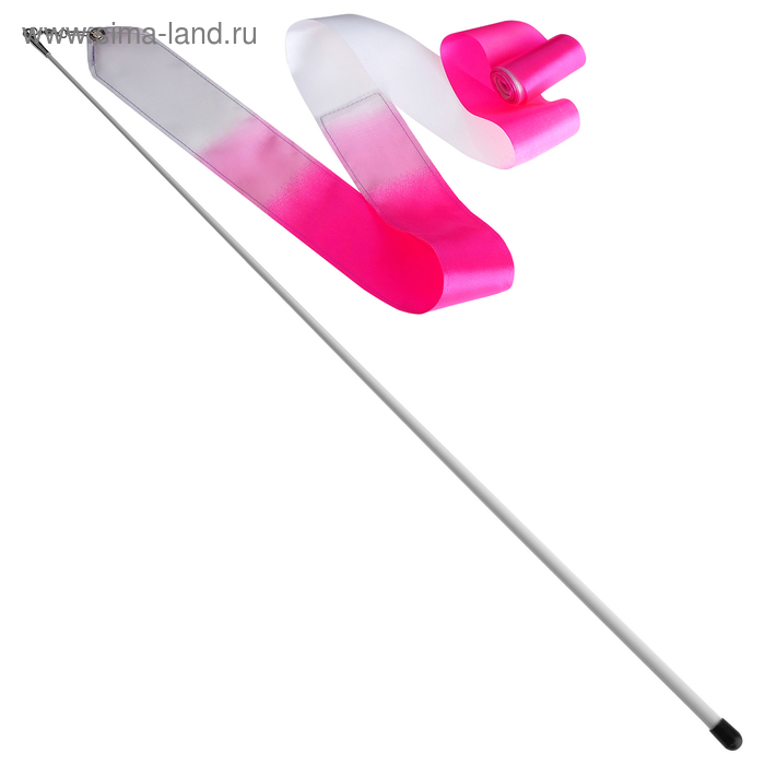 Лента гимнастическая с палочкой 56 см, 4 м, цвет белый/розовый
Лента гимнастическая с палочкой 56 см, 4 м, цвет белый/розовый