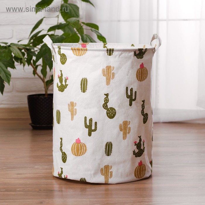 Корзина для хранения игрушек "Кактусы" 30×30×45 см
Корзина для хранения игрушек "Кактусы" 30×30×45 см