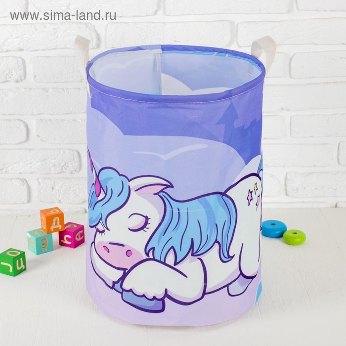 Корзина для хранения игрушек водонепроницаемая "Единорог" 35×35×45 см
Корзина для хранения игрушек водонепроницаемая "Единорог" 35×35×45 см