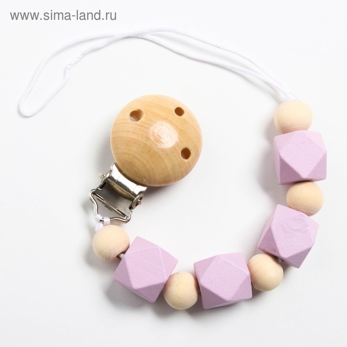 Держатель для пустышки «Квадратик», цвет розовый
Держатель для пустышки «Квадратик», цвет розовый