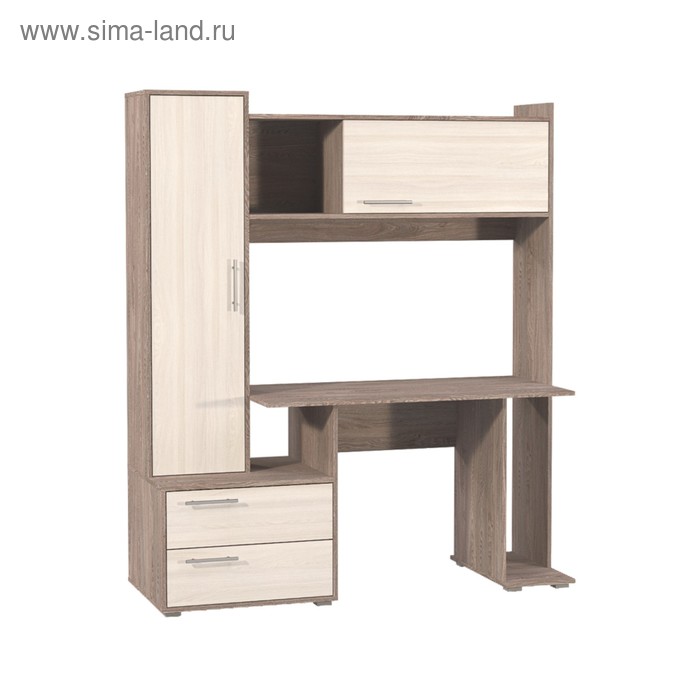 Стол компьютерный Брайтон 2100, 1590х600х1860, Ясень шимо темный/Ясень шимо светлый
Стол компьютерный Брайтон 2100, 1590х600х1860, Ясень шимо темный/Ясень шимо светлый