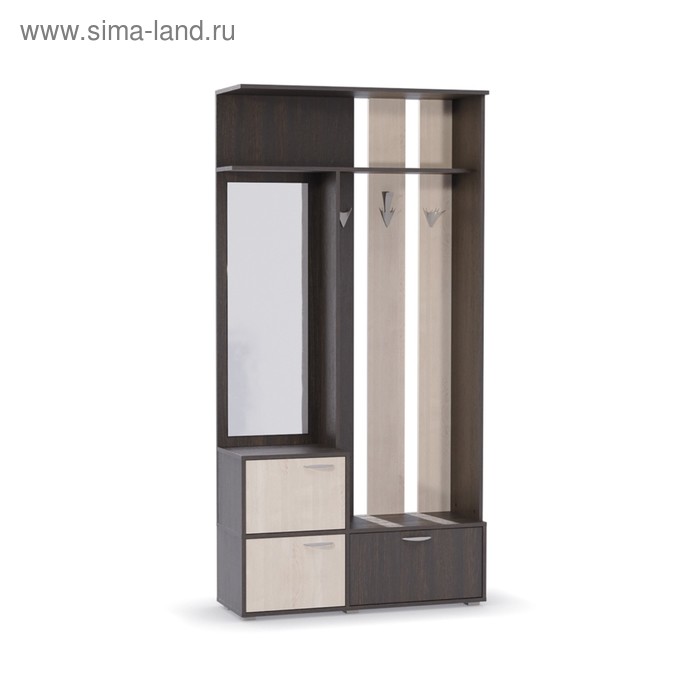 Прихожая Глория 105/02, 1030х360х2070, Венге магия/Дуб паллада
Прихожая Глория 105/02, 1030х360х2070, Венге магия/Дуб паллада