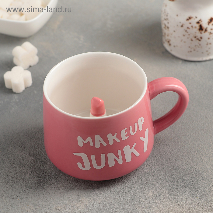 Кружка с фигуркой на дне «Помада», 350 мл, 12×9×8 см
Кружка с фигуркой на дне «Помада», 350 мл, 12×9×8 см