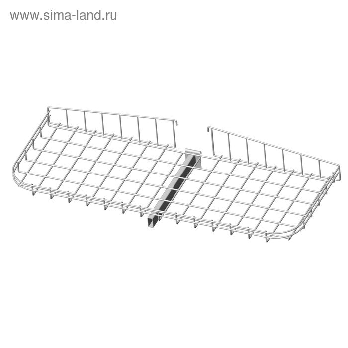 Корзина торцевая нижний ярус (комплект), цвет белый